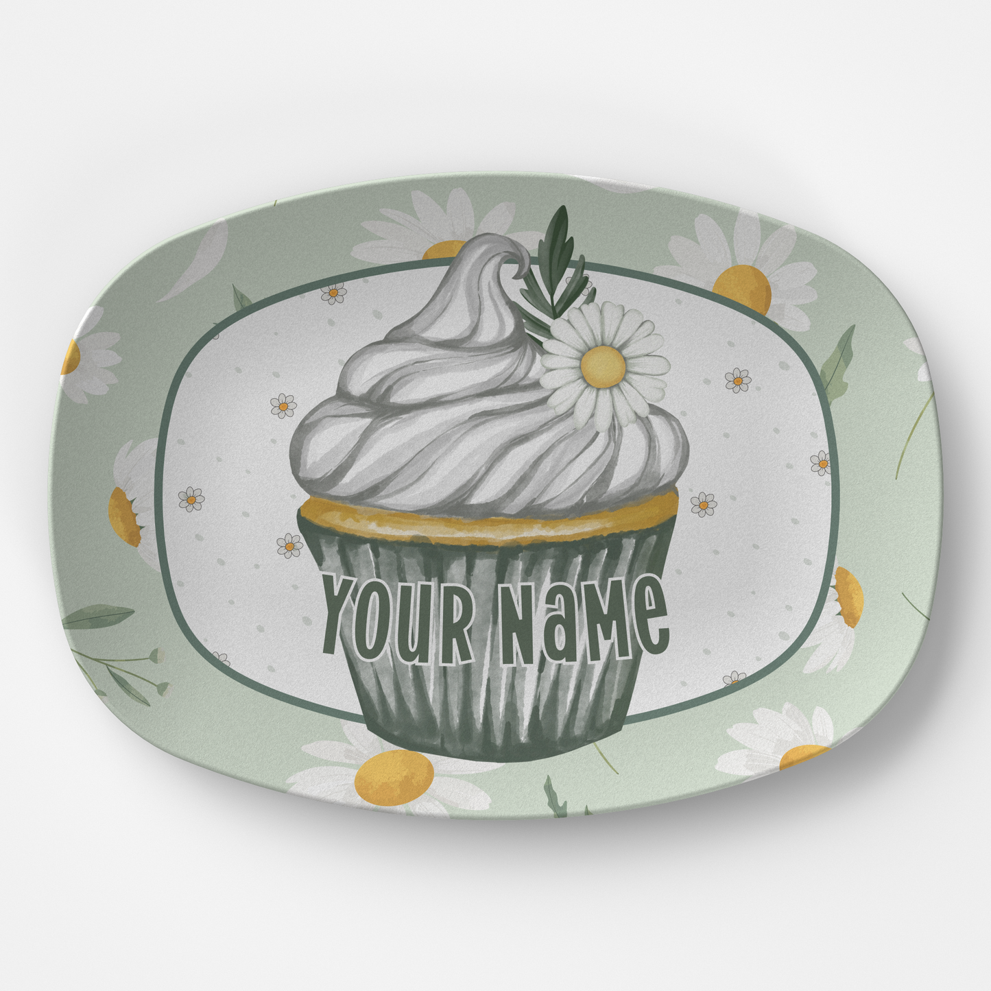 Mom Platter: Personalized Cupcake Platter | For Mom, Grandmom, Or Best Friend Birthday Gift
