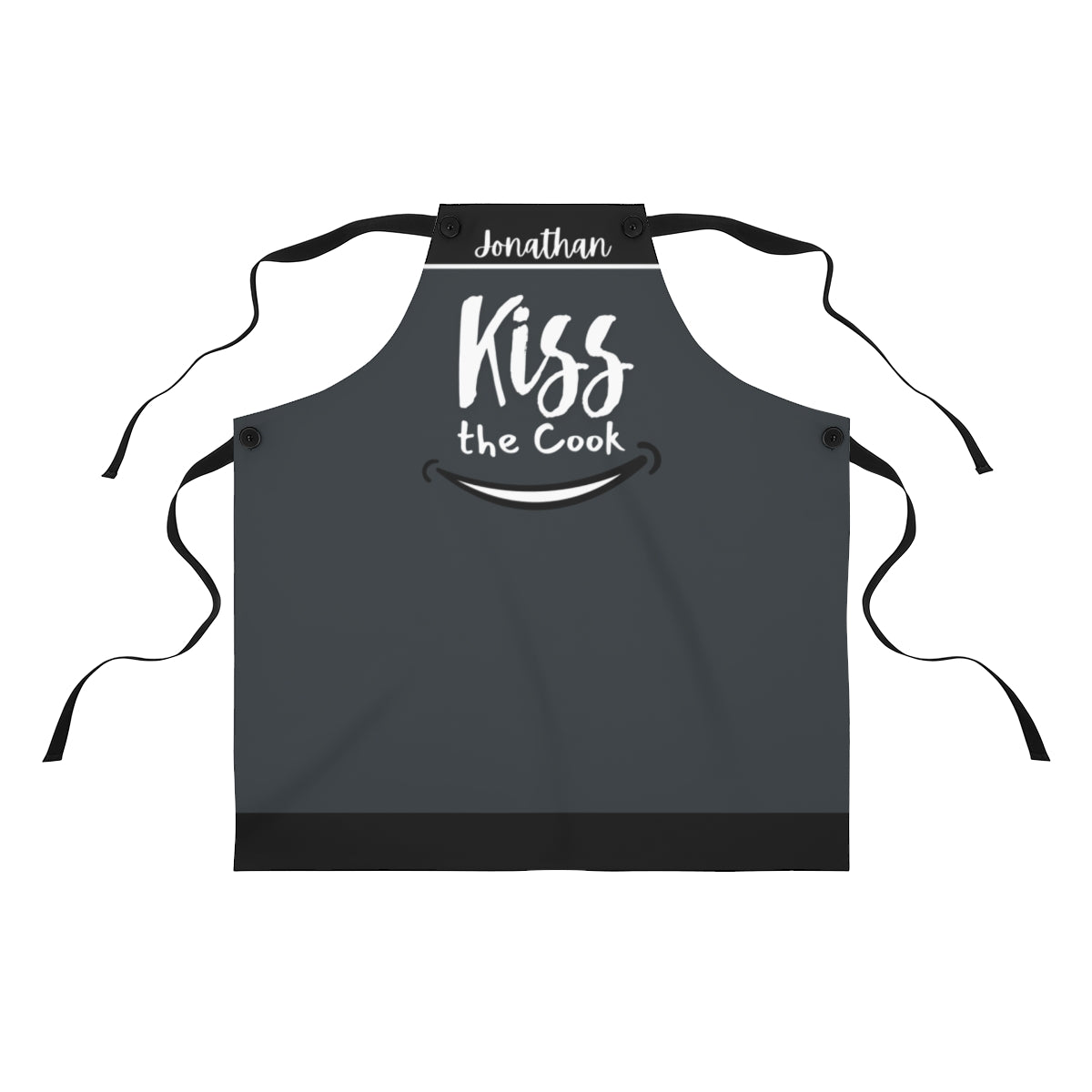 Son Apron: Personalized BBQ Aprons for My Son | Funny Kiss The Cook Apron for Men
