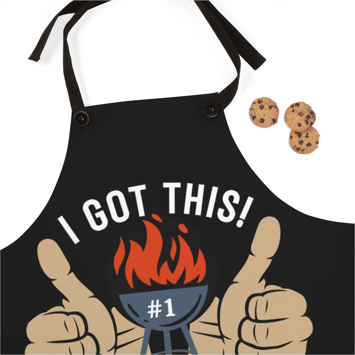 Husband Apron: The Number One Dad Grilling Apron | Personalize the Birth-Date for Father's Day Gift