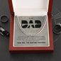 To My Dad | I Love You Always & Forever - Cuban Link Chain