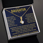 To My Daughter | Never Forget That I Love You - Alluring Beauty necklace