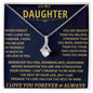 To My Daughter | Never Forget That I Love You - Alluring Beauty necklace