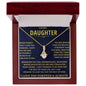 To My Daughter | Never Forget That I Love You - Alluring Beauty necklace