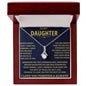 To My Daughter | Never Forget That I Love You - Alluring Beauty necklace