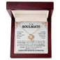 To My Soulmate | I Love You, Always & Forever - Love Knot Necklace