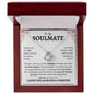 To My Soulmate | I Love You, Always & Forever - Love Knot Necklace