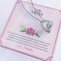 To My Mom | You Are My Greatest Blessing - Forever Love Necklace
