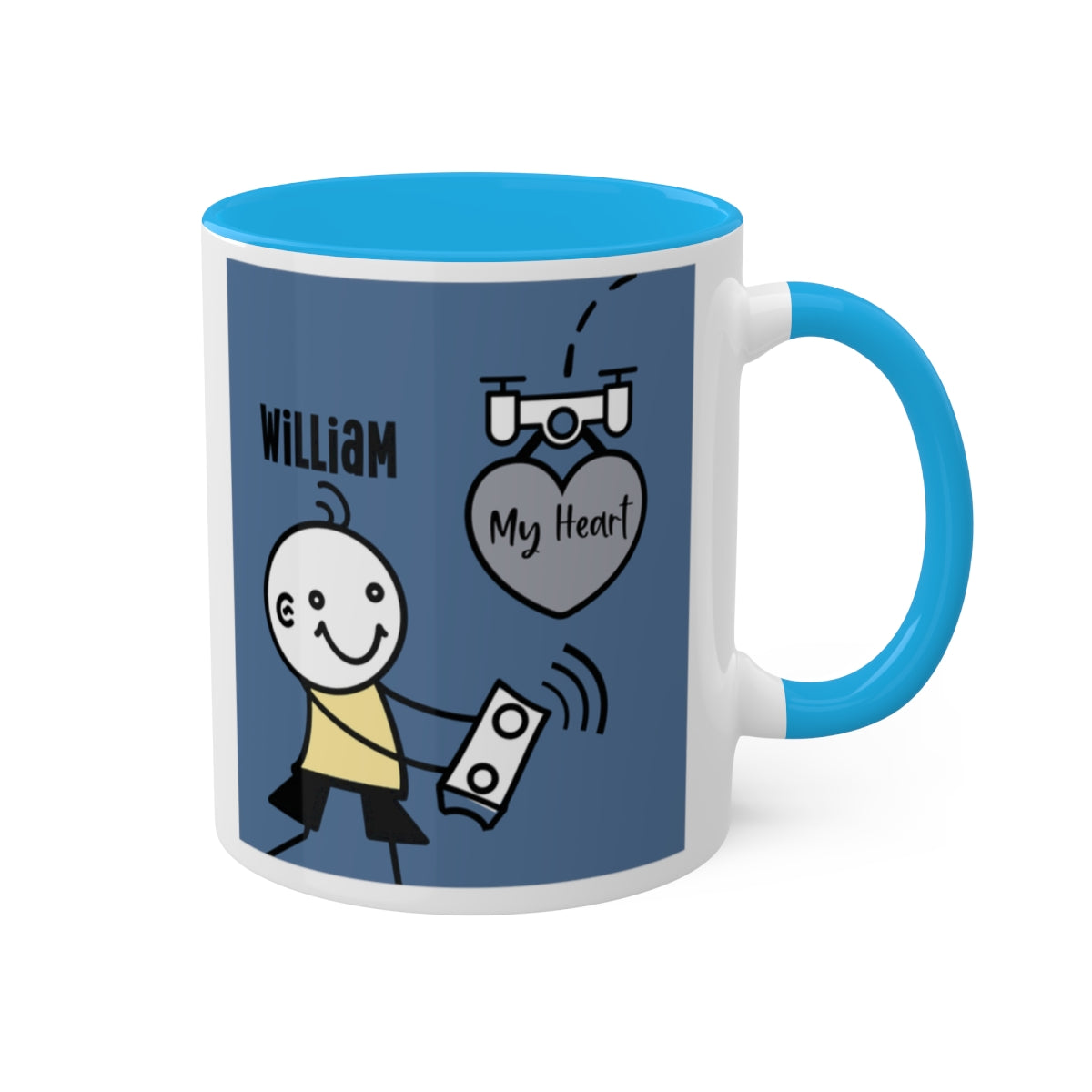 Couples Mug: Personalized Funny Newlywed Mug for Valentine's Day | Anniversary or Monthiversary Gift