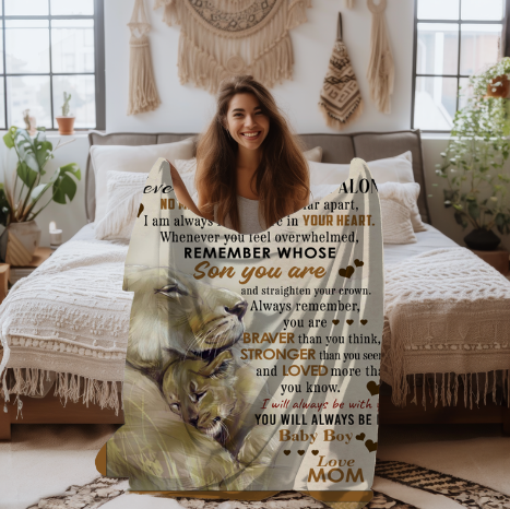 To My Son | FLM Arctic Fleece Blanket