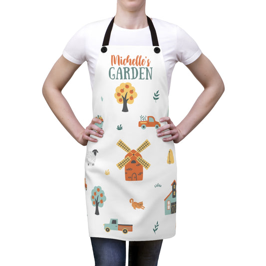 Daughter Apron: Personalized Gardening Apron For My Daughter | Cute Rustic Country Daughter Gift
