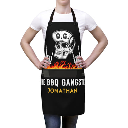 Stepdad Apron: Personalized Father's Day Apron for My Stepfather | B-Day Gift