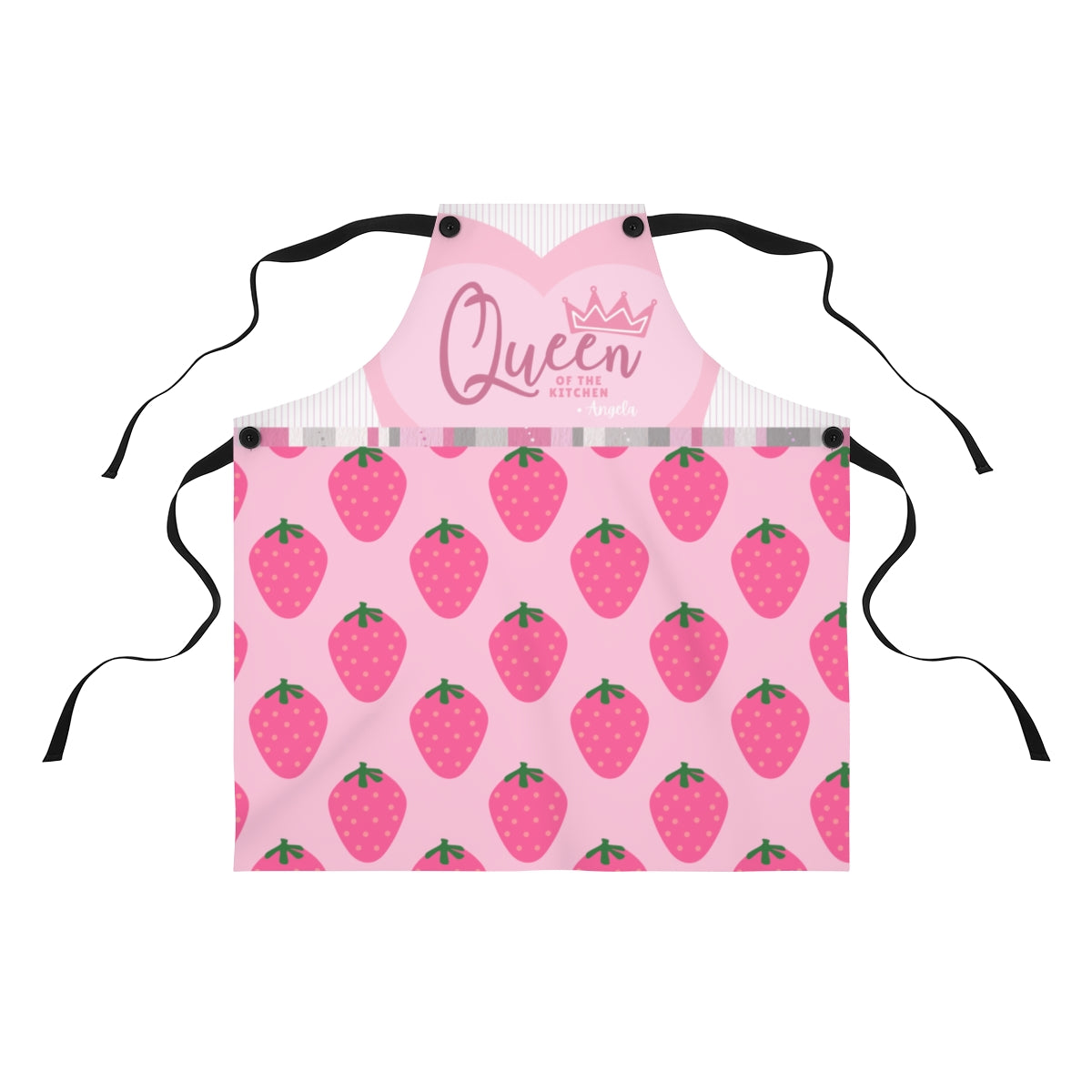 Grandma Apron: Personalized Strawberry Kitchen Country Apron for Mimi | Mother's Day Gift