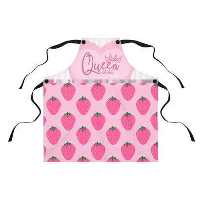 Grandma Apron: Personalized Strawberry Kitchen Country Apron for Mimi | Mother's Day Gift