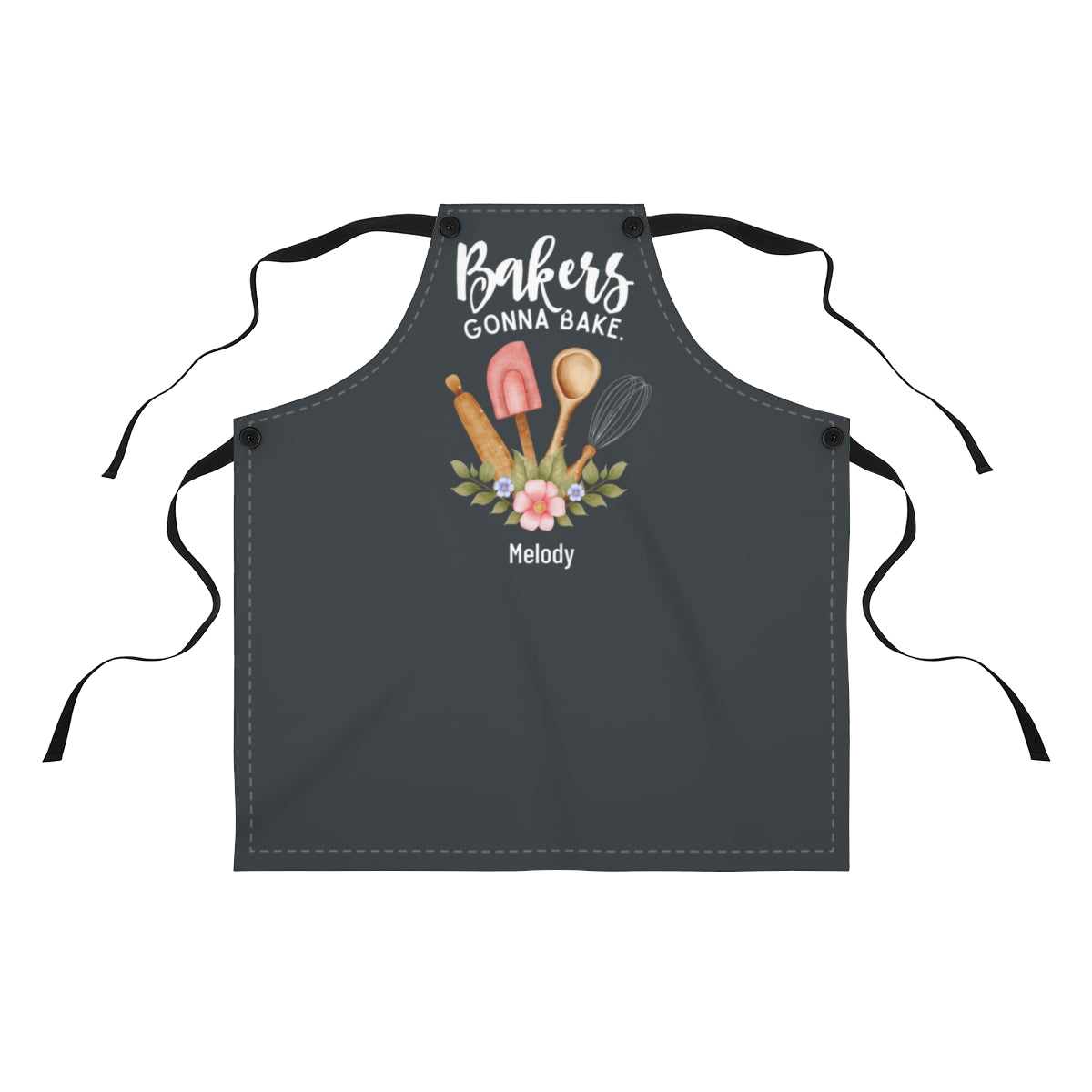 Bonus Daughter Apron: Bakers Gonna Bake Personalized Country Kitchen Apron for My Daughter