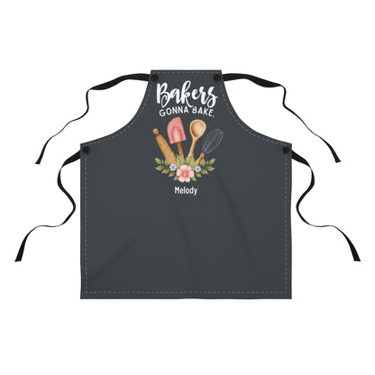 Bonus Daughter Apron: Bakers Gonna Bake Personalized Country Kitchen Apron for My Daughter