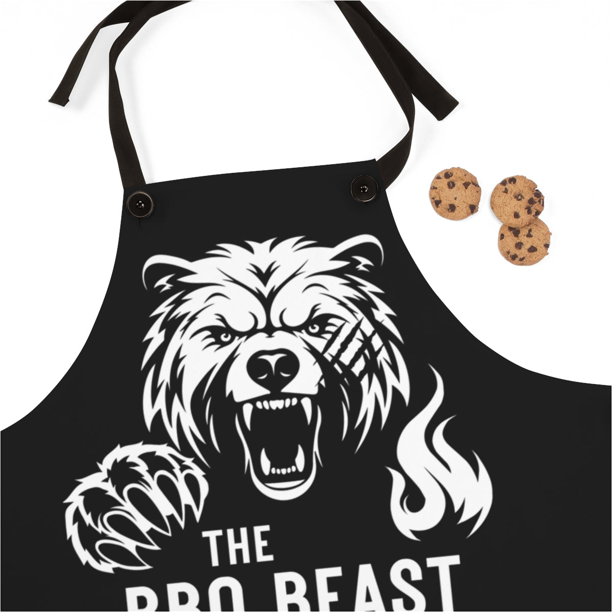 Grandpa Apron: The BBQ Beast Grandfather Apron for Men | Perfect Father's Day Gift
