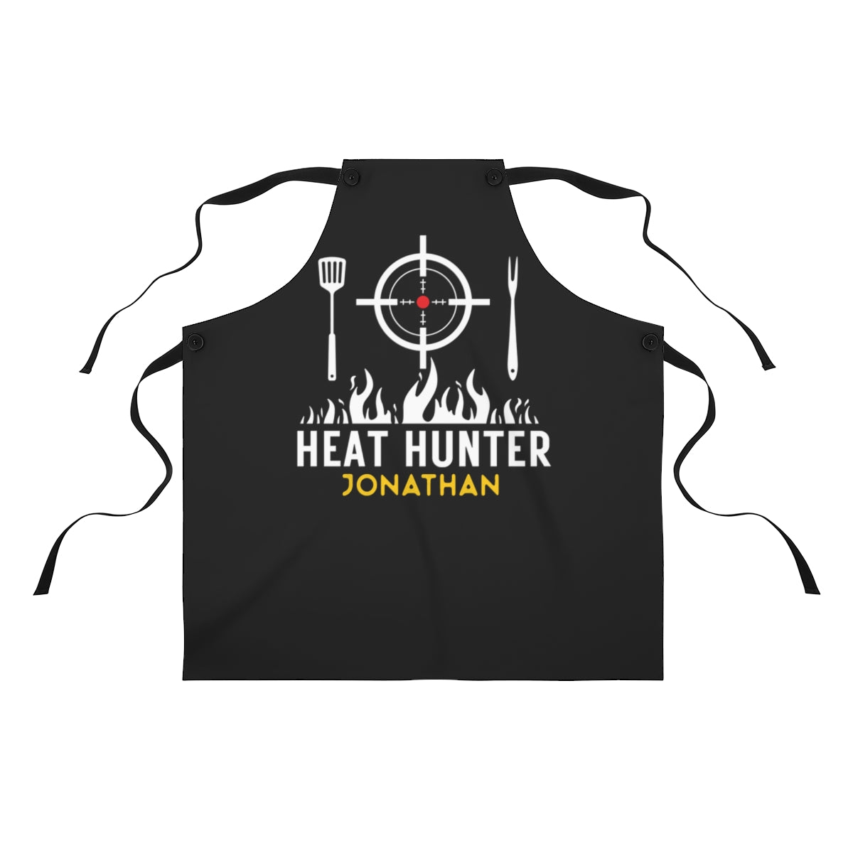 Grandpa Apron: The Heat Hunter Dad Apron for Father's Day | Funny Men's Aprons for Grandfathers