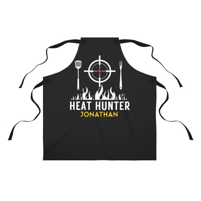 Grandpa Apron: The Heat Hunter Dad Apron for Father's Day | Funny Men's Aprons for Grandfathers