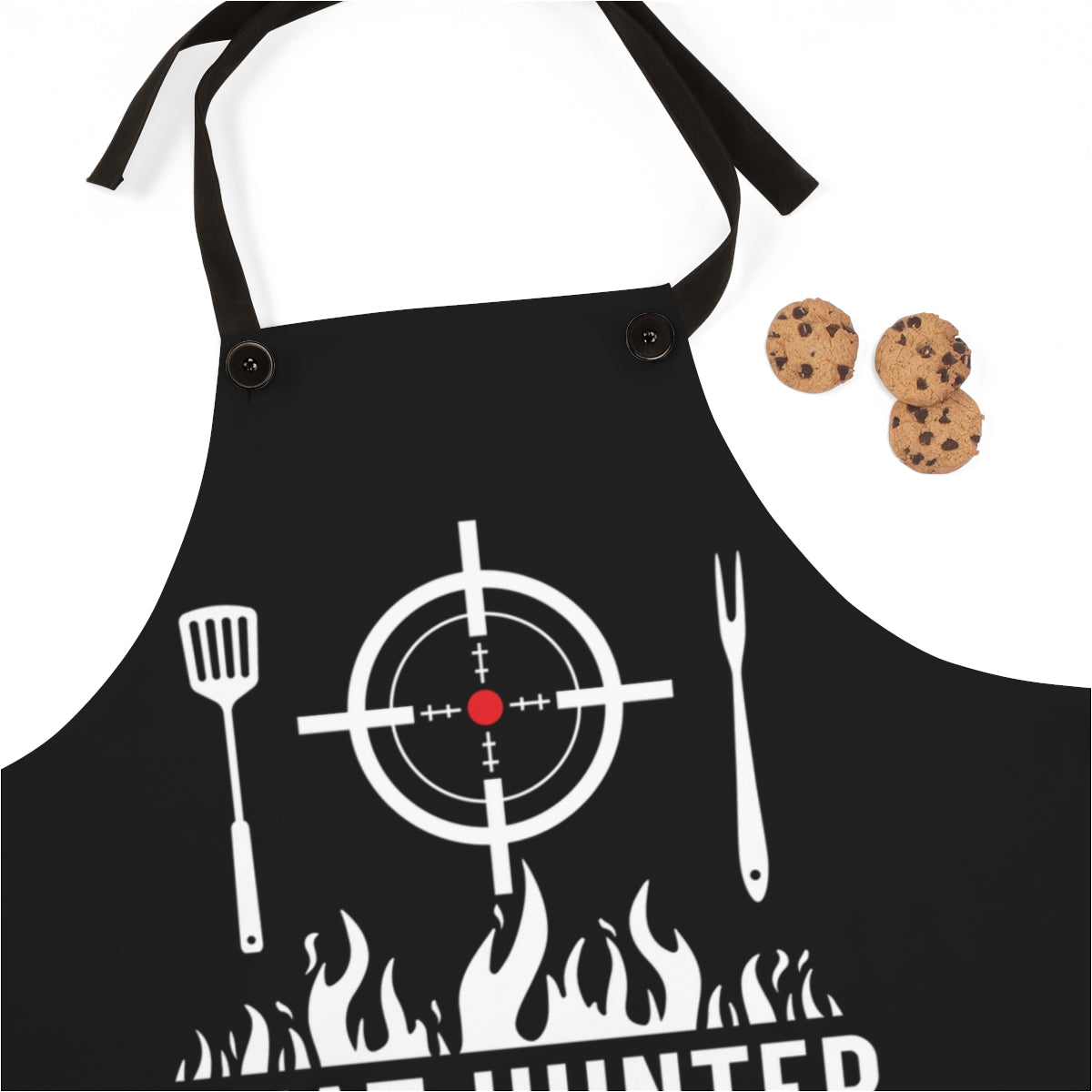 Grandpa Apron: The Heat Hunter Dad Apron for Father's Day | Funny Men's Aprons for Grandfathers