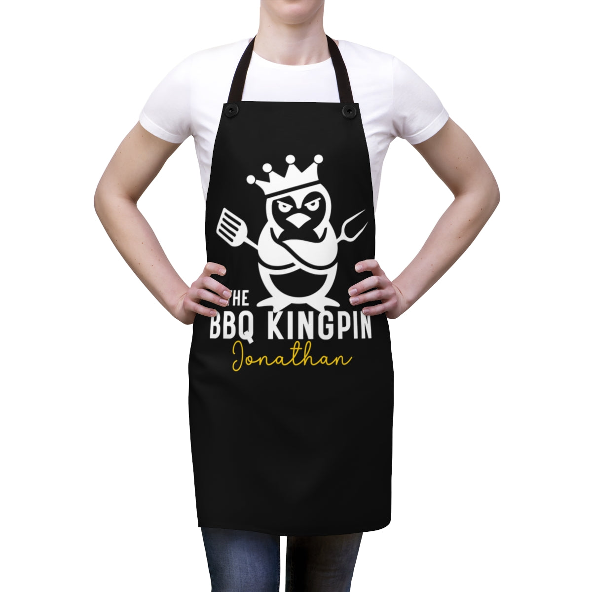 Bonus Dad: The BBQ Kingpin | Funny BBQ Gift for My Stepfather on Father's Day