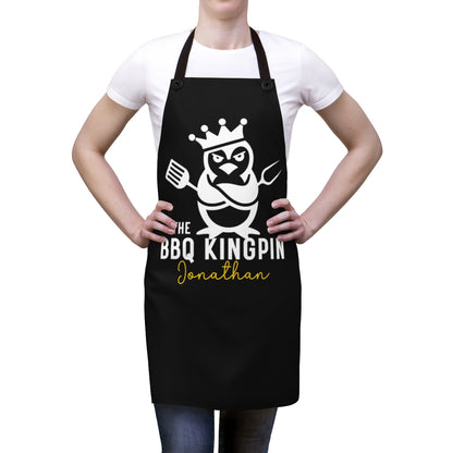 Bonus Dad: The BBQ Kingpin | Funny BBQ Gift for My Stepfather on Father's Day