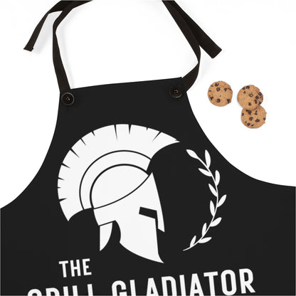 Bonus Son Apron: Funny Grilling Gladiator Apron for Dad | Father's Day or Birthday Gift Man