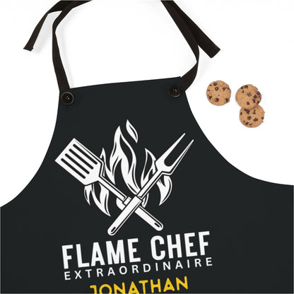 Stepdad Apron: Personalized BBQ Apron for Special Occasions | Father's Day Gift