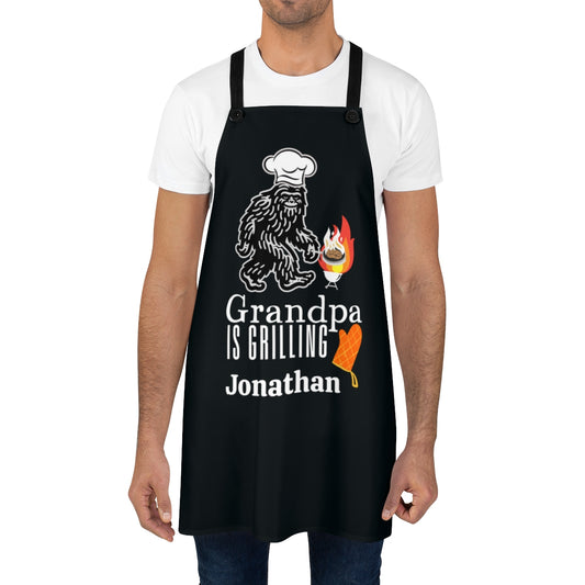 Grandpa Apron: Personalized Apron for Grandpa for Father's Day Gift