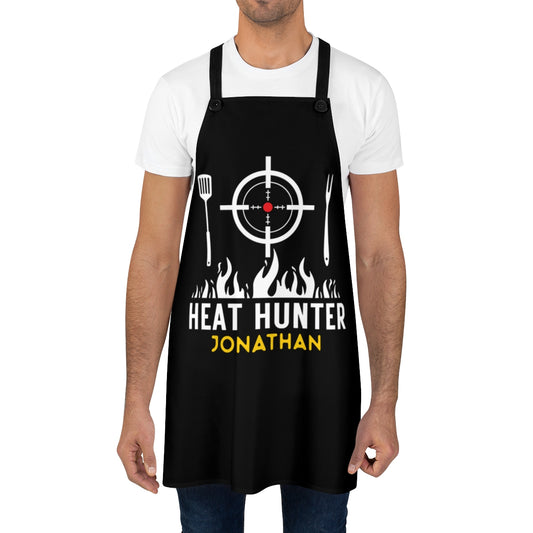 Grandpa Apron: The Heat Hunter Dad Apron for Father's Day | Funny Men's Aprons for Grandfathers
