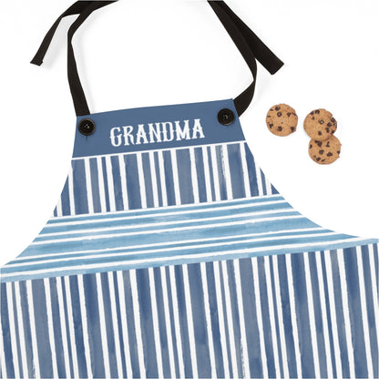 Grandma Apron: Personalized Country Kitchen Apron for Grandma | Mother's Day Gift