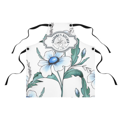 Grandma Apron: Special Country Rustic Kitchen Aprons | Floral Grandmother Apron