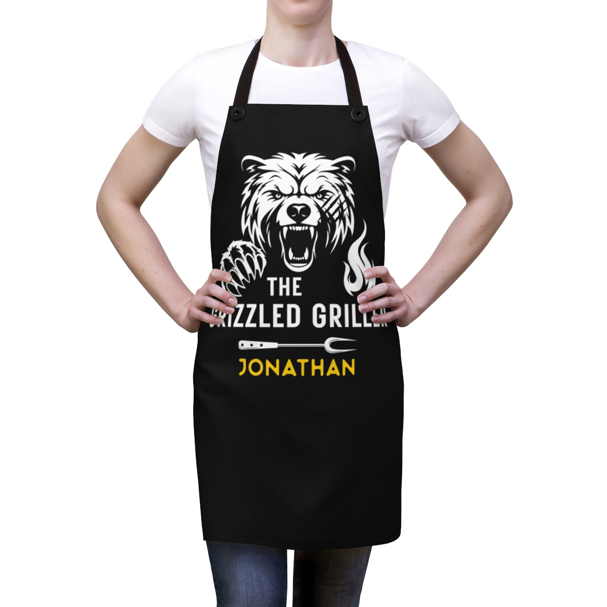 Dad Apron: The Grizzled Griller Fun Apron For My Husband | Unique Father Day Gift