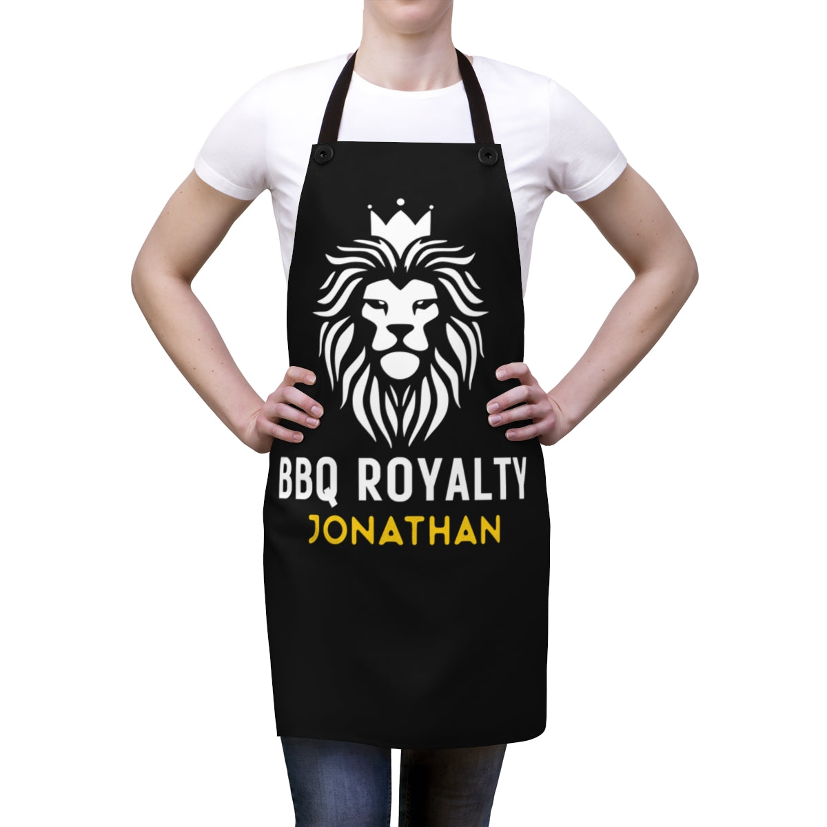 Grandpa Apron: The BBQ Royalty Apron for Gramps | Birthday or Father's Day Gift for Dads