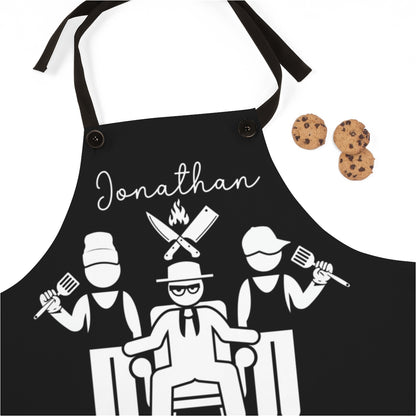 Bonus Dad: The Grillfather Apron | Funny Gifts for Father's Day | Dad BBQ Gift