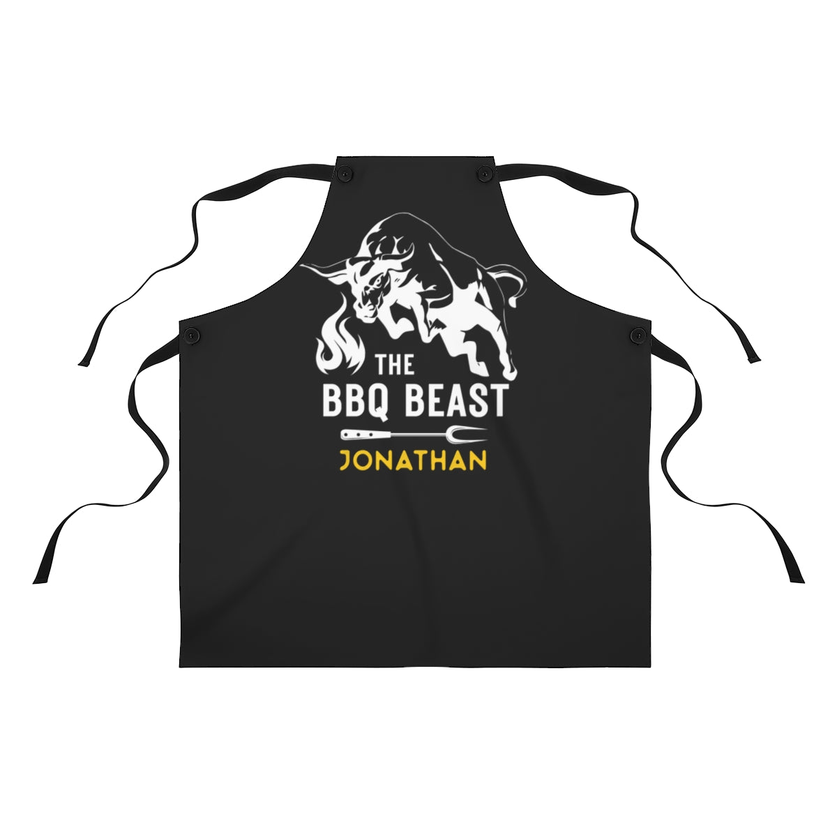 Stepson Apron: The BBQ Beast Grilling Apron for Stepson's Birthday Gift | Birthday Gift