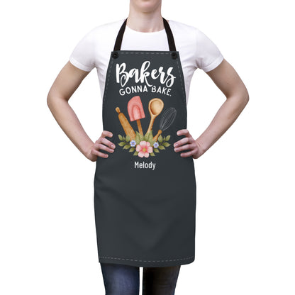 Bonus Daughter Apron: Bakers Gonna Bake Personalized Country Kitchen Apron for My Daughter