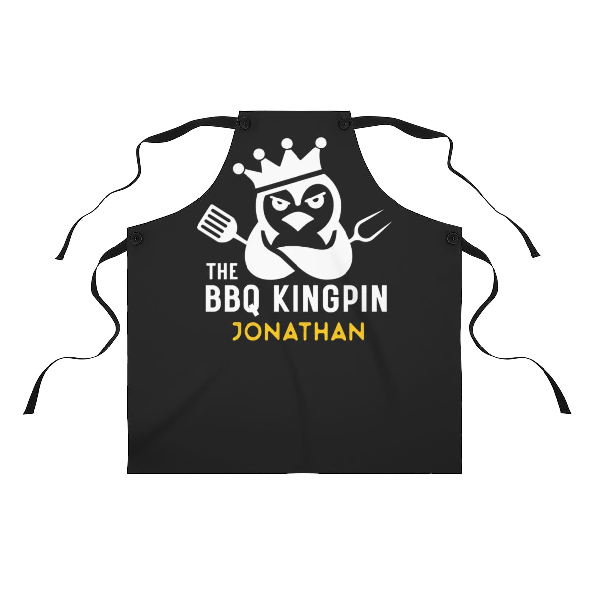 Stepson Apron: The BBQ Kingpin Grilling Apron for Son | Cool Birthday Gifts for Men