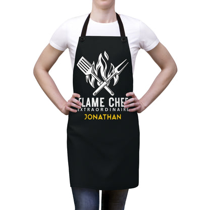 Stepdad Apron: Personalized BBQ Apron for Special Occasions | Father's Day Gift