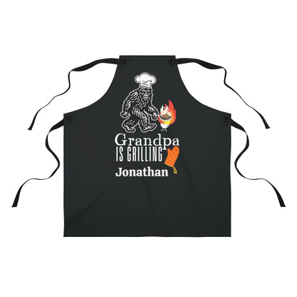 Grandpa Apron: Personalized Apron for Grandpa for Father's Day Gift