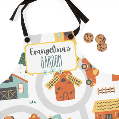 Stepmom Apron: Personalized Garden Apron for Plant Mom | Gift For My Stepmom