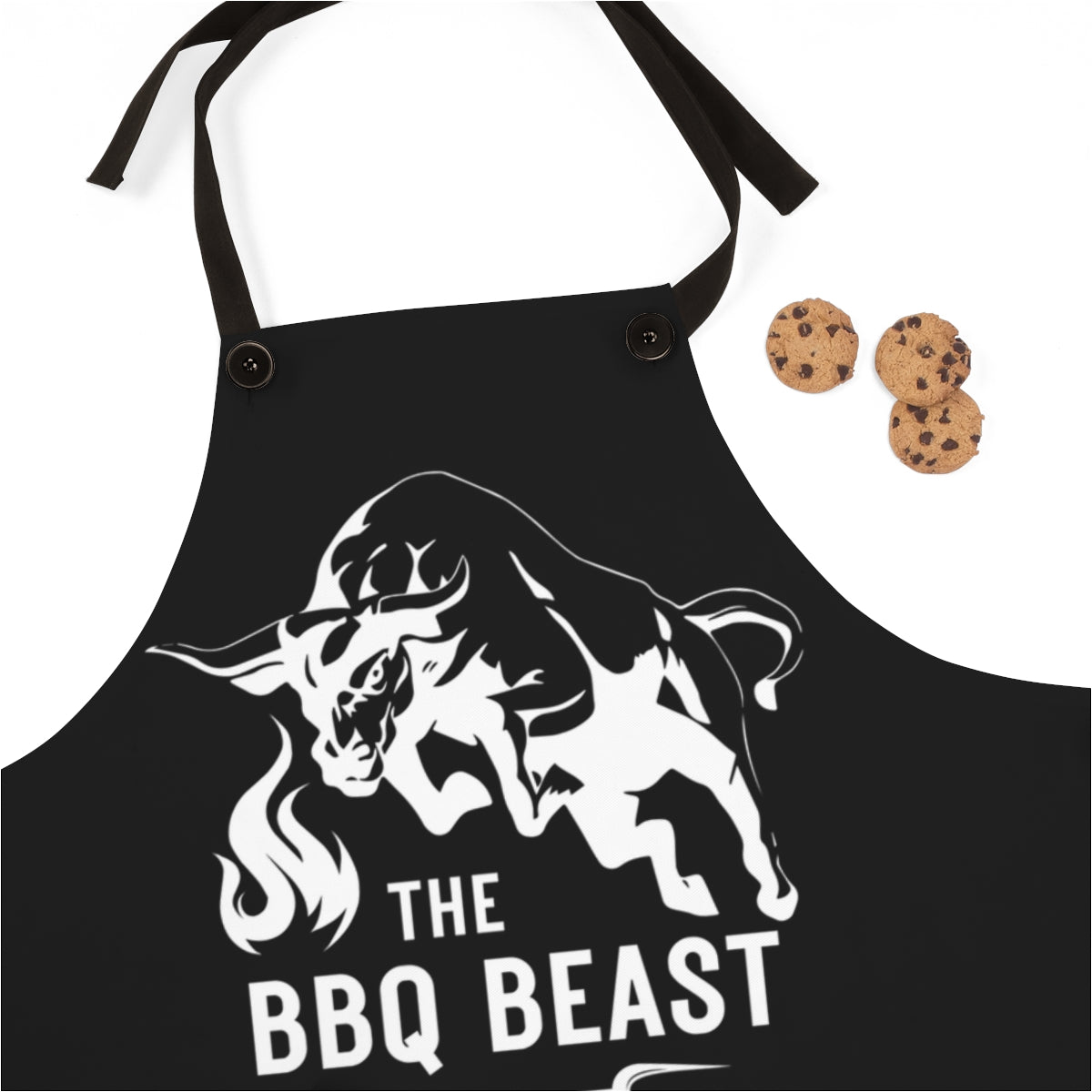 Stepson Apron: The BBQ Beast Grilling Apron for Stepson's Birthday Gift | Birthday Gift