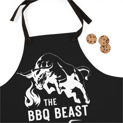 Stepson Apron: The BBQ Beast Grilling Apron for Stepson's Birthday Gift | Birthday Gift