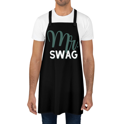 Husband Apron: Mr. Cool Sexy Calm BBQ Aprons for Husband | Boyfriend Father's Day Gift