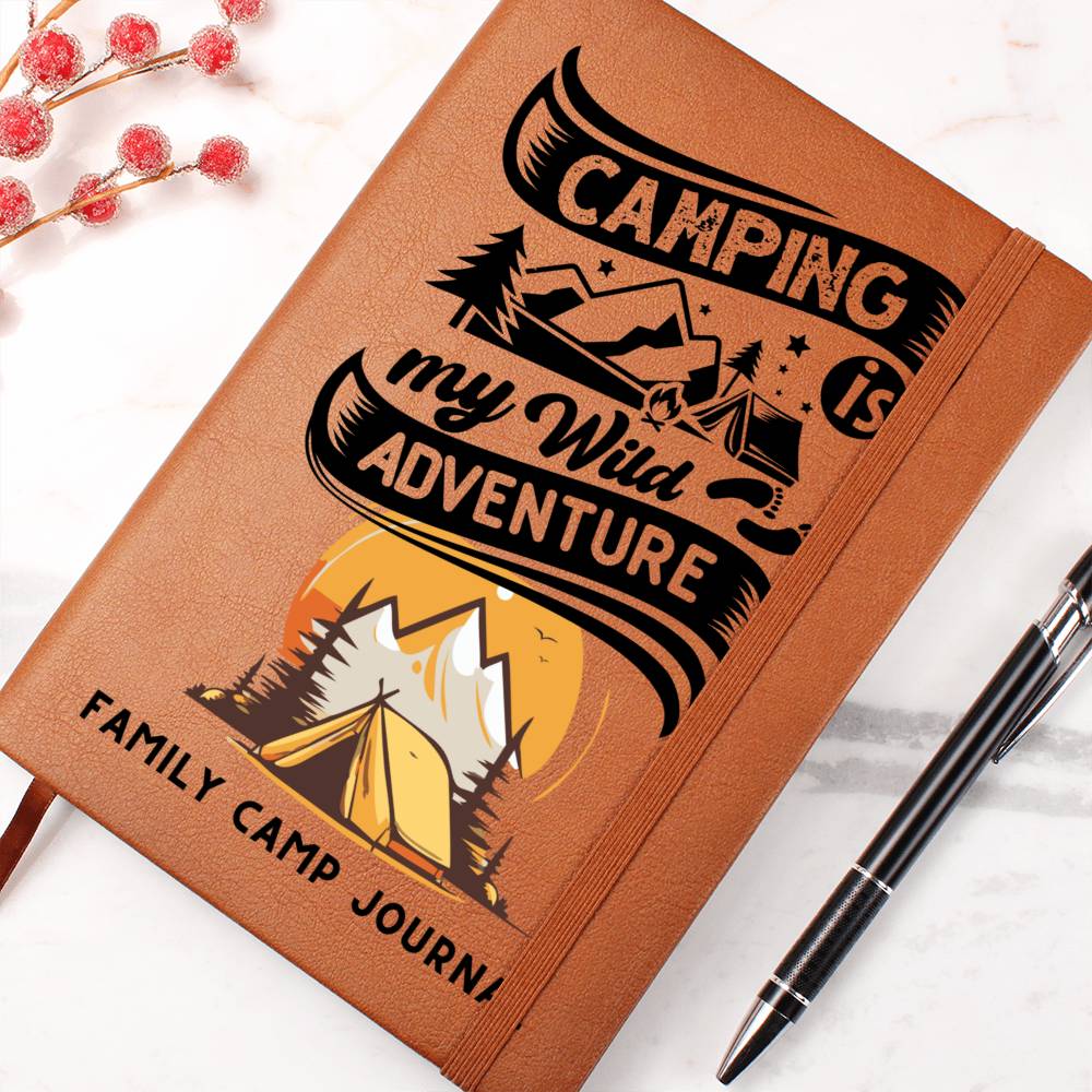 Journal: Family Camping Vacation Journal | Notebook for Group Travel