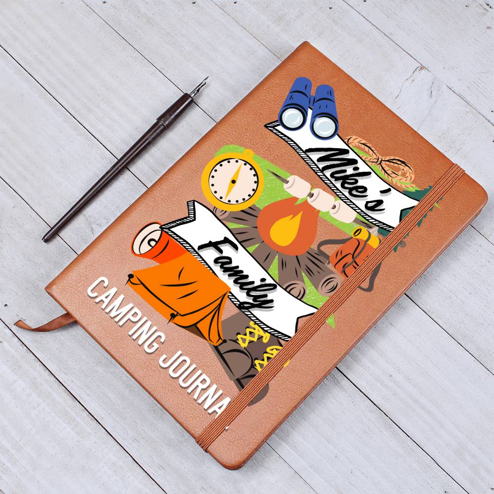 Journal: Family Camping Notebook | A Recordkeeper for the Family Road Trip