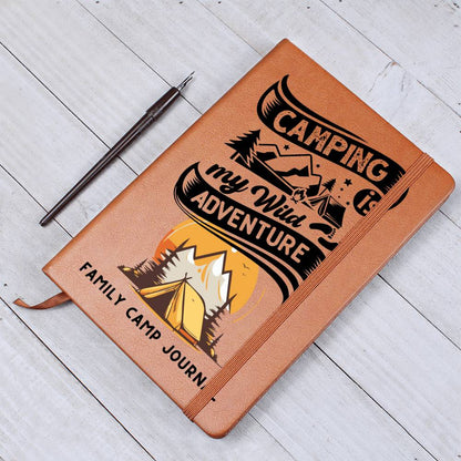 Journal: Family Camping Vacation Journal | Notebook for Group Travel