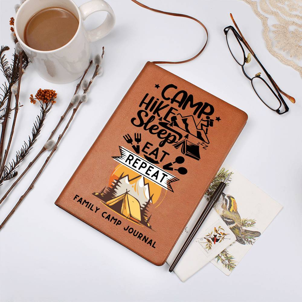 Journal: Kid's Family Trip Notebook | Family Camping Trip Recordkeeper