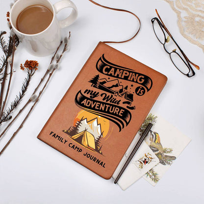 Journal: Family Camping Vacation Journal | Notebook for Group Travel