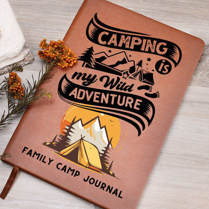 Journal: Family Camping Vacation Journal | Notebook for Group Travel