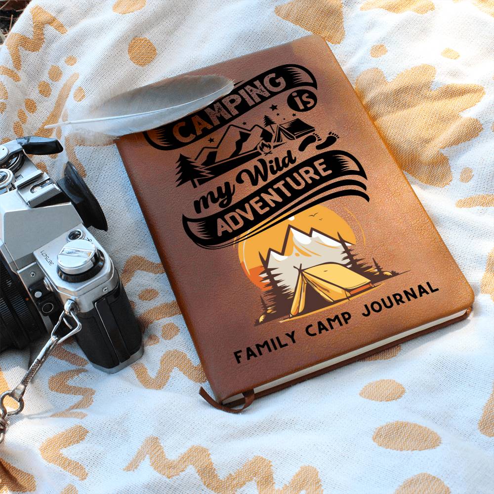 Journal: Family Camping Vacation Journal | Notebook for Group Travel